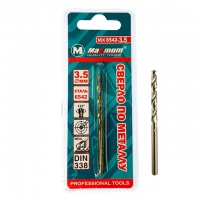 Сверло по металлу 3,5 мм, "MAXIMUM", МХ 6542